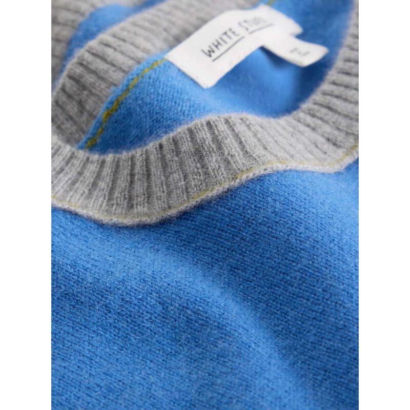 White Stuff Crew Cashmere Jumper image number 2